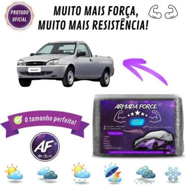 Imagem de Capa De Cobrir Carro Courier Forrada Impermeável Armada Force - Armada