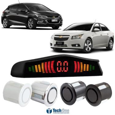 Imagem de Sensor De Estacionamento Ré Display Led Chevrolet Cruze - Tech One, Br