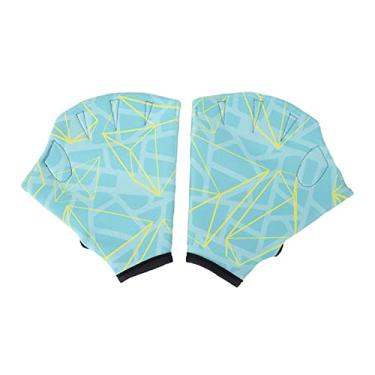 Imagem de Colaxi Equipamento de Natação com Membranas para Surf E Snorkel, Nadadeiras Unissex, Verde, M