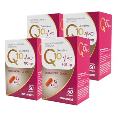 Imagem de Kit 4 Coenzima Q10 Gold Ubiquinona 100mg 60 Cápsulas Chikweb