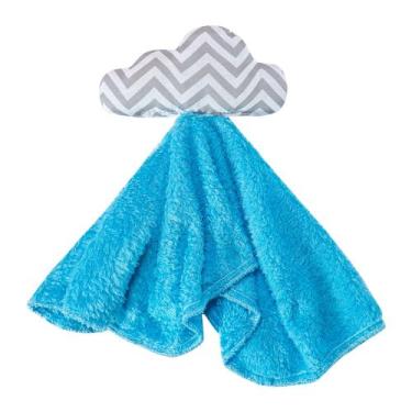 Imagem de Naninha Paninho de Boca para Bebe Chuva de Amor - L2M, AZUL
