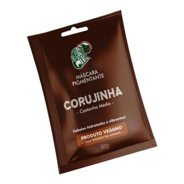 Imagem de Sachê Máscara Tonalizante Corujinha Castanho Médio Kamaleão Color 60g