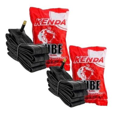 Imagem de Par De Camaras De Ar Aro 26 Kenda Bike Bico Grosso Balão MTB Mountain 