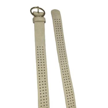 Imagem de Cinto Feminino Com Furos Fivela Metal Dourado Cores Modelo MZS-308 - s