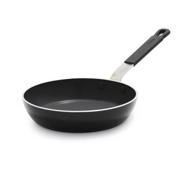 Imagem de GreenPan Frigideira antiaderente Bobby Flay de 20 cm, cerâmica de diamante sem PFA, adequada para indução, alça de silicone para manter a frescura, fácil de limpar na lava-louças e no forno