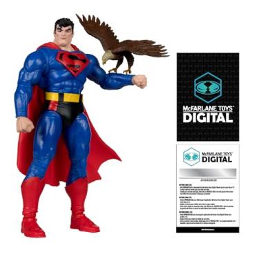 Imagem de Boneco DC Direct Superman (Nossos Mundos em Guerra) 18 cm com McFarlane Toys Digital Colecionável