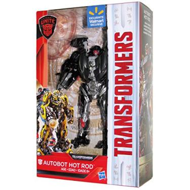 Imagem de Transformers The Last Knight Walmart Exclusive Autobots Unite Deluxe Autobot Hot Rod
