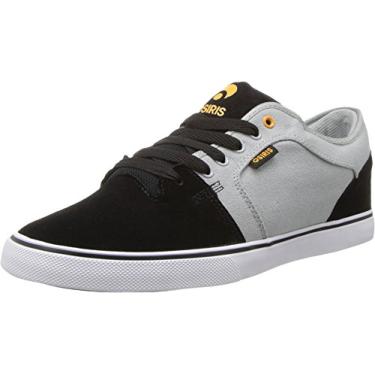 Imagem de Osiris Tênis de skate masculino Decay, Preto/cinza/laranja, 36