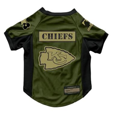 Imagem de Littlearth NFL Valor Pet Stretch Jersey Kansas City Chiefs