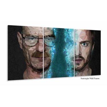 Imagem de Quadro Decorativo Breaking Bad 3 pç 120x60 - Wall Frame