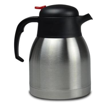 Imagem de Bule De Inox com Gatilho 1,2L Litros E Alça Anatomica Mor Para Café Da