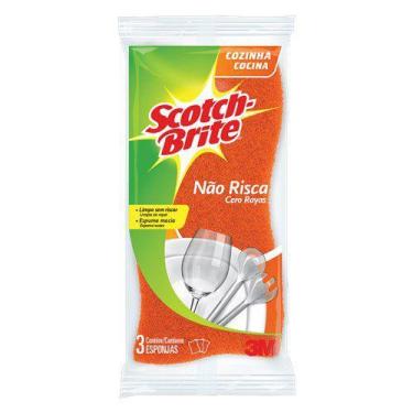 Imagem de Esponjas Scotch Brite Lar Embalagem 3 Un - scotchbrite
