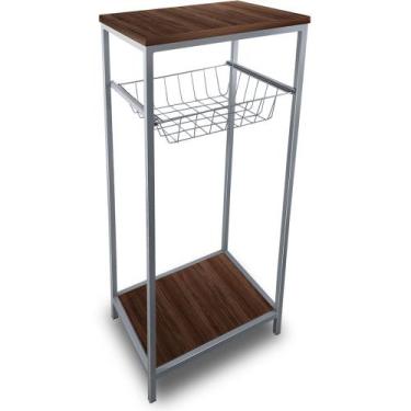 Imagem de Suporte para Bebedouro Galão de Água Vancouver Prata - Genus Móveis