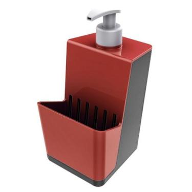 Imagem de Dispensador para Detergente líquido Dispenser Chumbo - Crippa, Vermelh