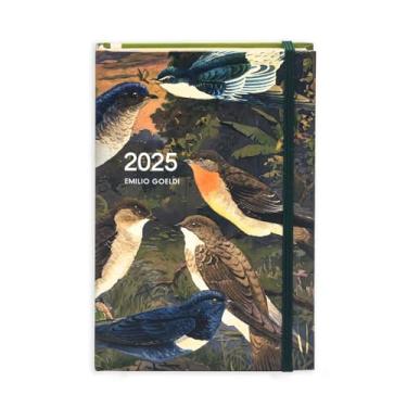 Imagem de AGENDA PLANNER 2025 EMILIO GOELDI SEMANAL MÉDIA ANDORINHAS TECA PAPELARIA