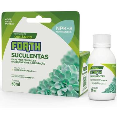 Imagem de Forth Suculentas - Adubo Orgânico - Crescimento e Coloração - 60 ml