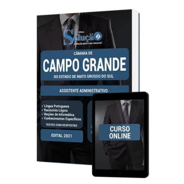 Imagem de Apostila Câmara de Campo Grande - MS - Assistente Administrativo