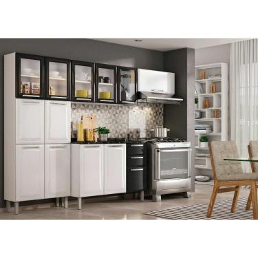 Imagem de Cozinha Itatiaia Tarsila - 4 Peças 5 Vidros – Branca e Preta