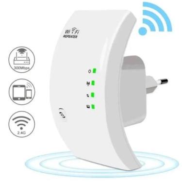 Imagem de Repetidor De Sinal Wifi Amplificador De Rede 600mbps Internet - Dox Co
