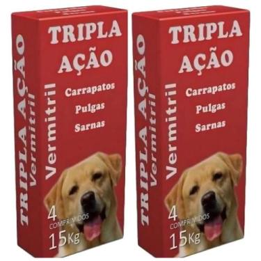 Imagem de Comprimidos Mastigáveis Anti Carrapato, Pulga, Verme e Sarna Vermitril