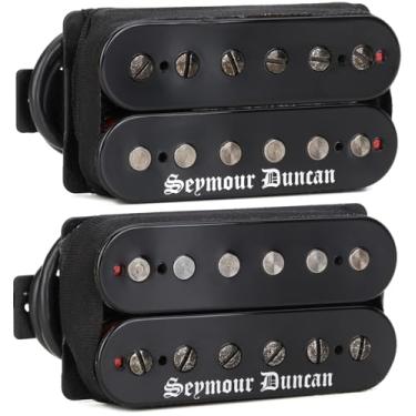 Imagem de Seymour Duncan Captador preto para guitarra Humbucker conjunto de inverno preto