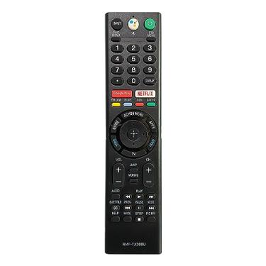Imagem de Controle remoto de voz de substituição RMF-TX300U RMF-TX310U 2 em 1 compatível com Sony TV XBR-43X800E XBR-49X800E XBR-55X800E XBR-65X850E XBR-75X850E XBR-43X800D XBR-65X933X93 Pulseira 0D XBR