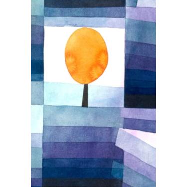 Imagem de Paul Klee The Harbinger of Autumn (1922), 120 Pages, 6” x 9” Lined Paper Journal/Diary/Notebook, Hardcover: Ideal for journaling, writing and ... for Art Lovers, Adults, College Students