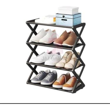 Imagem de Prateleira Sanfonada Organizadora Multiuso Sapatos Livros Brinquedos -