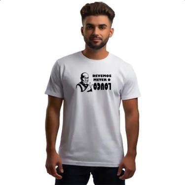 Imagem de Camiseta Unissex Devemos meter o louco - Alearts, EG
