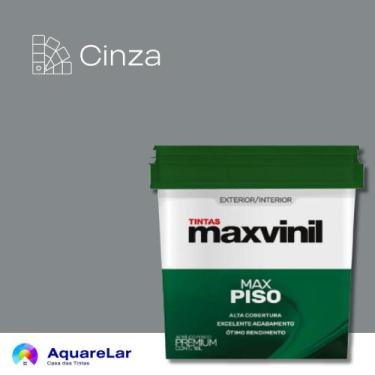 Imagem de Piso Maxvinil Fosco 18L, CINZA