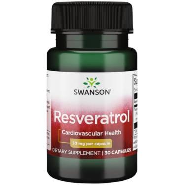 Imagem de Resveratrol 50mg Swanson 30 Cápsulas Importado