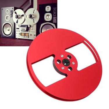 Imagem de Cartão de Fita Vazia, 1/4 de Fita Vazia de 7 Polegadas Com 2 Orifícios, Abridor de Peças da Máquina de Abertura de Liga de Alumínio para Bobina para Enrolar Jogadores de Fita