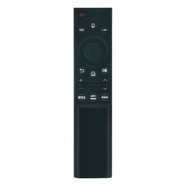 Imagem de Controle remoto de substituição de voz BN59-01363L compatível com Samsung Smart TV QN55LS03AAFXZA QN75QN900AFXZA QN70Q60AAFXZA QN85QN800AFXZA QN55Q80AAFXZA QN55QN85AAFXZA QN55QN85AAFXZA 75Q70 AAFXZA
