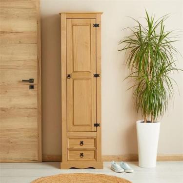 Imagem de Balcão Sapateira Madeira Maciça 2 Gavetas 8 Nichos Rústico - IDIMEX, M