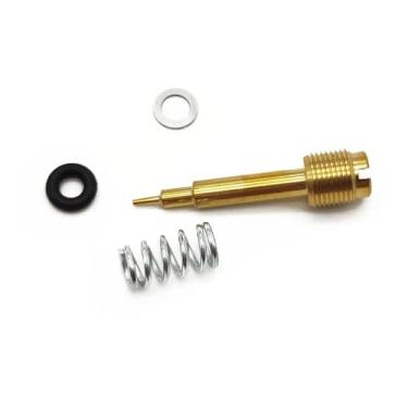 Imagem de Parafuso de ajuste da relação de combustível do carburador compatível com YZF750 FZX700 XS1100 XJ600 XJ900 1981-1998 (1 peça)