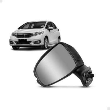 Imagem de Retrovisor Fit 2015 2016 2017 2018 Eletrico S/Pisca Novo - SP ACESSÓRI