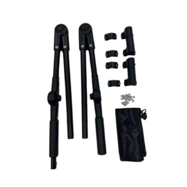 Imagem de Generic Push dobrável Push Push Handle Removável Página ajustável Puxa de carrinho universal Acessório para carrinhos de praia Peças