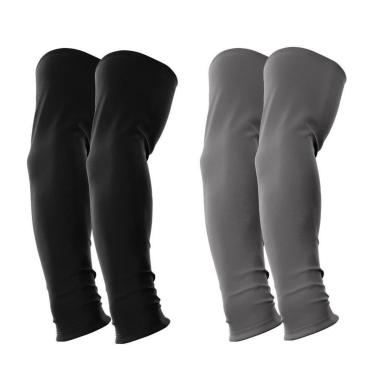 Imagem de Kit 2 Manguitos Proteção Solar Uv Vôlei Ciclismo Protetor Braço Moto-Masculino