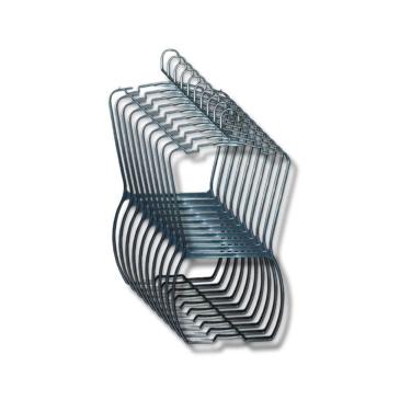 Imagem de Kit 100un. Cabide Silhueta Adulto Pp Preto