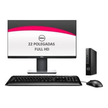 Imagem de Cpu Dell 3000 Mini I5 12g 16gb 256ssd  Monitor 22 Win 11