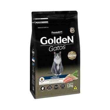 Imagem de Ração Golden Premierpet Gato Sênior Castrados Sabor Frango