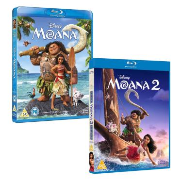 Imagem de Generic Pacote De Coleção Filmes Moana Double Feature 2 (1 E 2) [Blu-Ray, Região Livre]