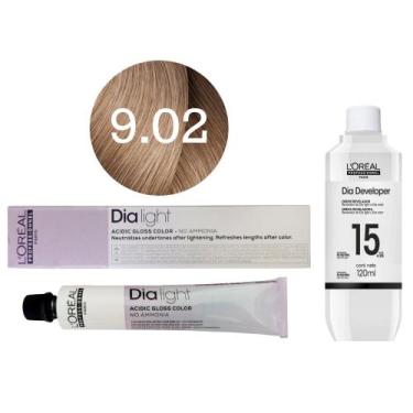 Imagem de Tonalizante Dia Light 9.02 Louro Muito Claro Natural Irisado Milkshake