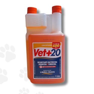 Imagem de Desinfetante Bactericida Concentrado Cães Gatos Pet Casa 1 Litro Tira Cheiro Fezes e Urinas Herbal Lavanda Alfazema Limão Cravo (Limão-Cravo)