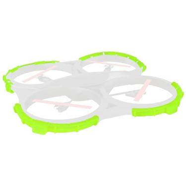 Imagem de BOXOB 4 Peças Protetores de Hélice para DJI Flip, Anel Proteção Anticolisão Protetores Estrutura de Hélice Leves Acessórios Drones para DJI Flip (Verde Fluorescente)