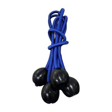 Imagem de Elástico Com Bolinha Sem Gancho Para Piscina 15cm Azul 42un - Shoplona