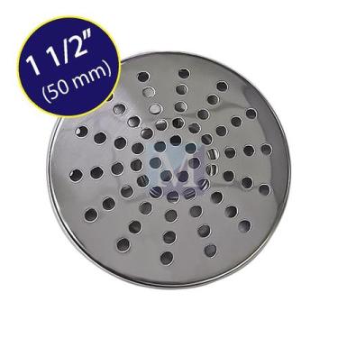 Imagem de Ralo de fundo de Piscina Inox 1 1/2" (50 mm) - Pooltec