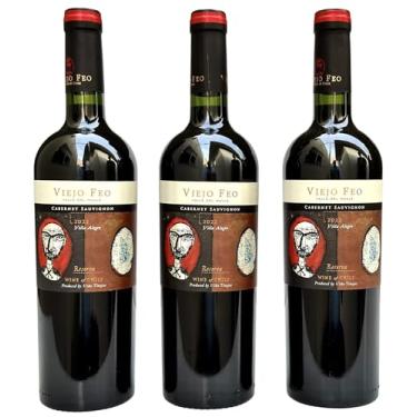 Imagem de Vinho Viejo Feo Reserva Cabernet Sauvignon | Kit Com 3 Garrafas | Oferta