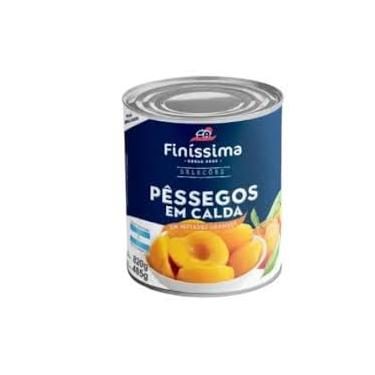 Imagem de Pêssegos em Calda, Metades, Finissima 485g Argentino
