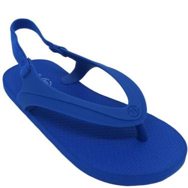 Imagem de Chinelo Molekinho Infantil Masculino com Tira Elástica, Azul cobalto, 